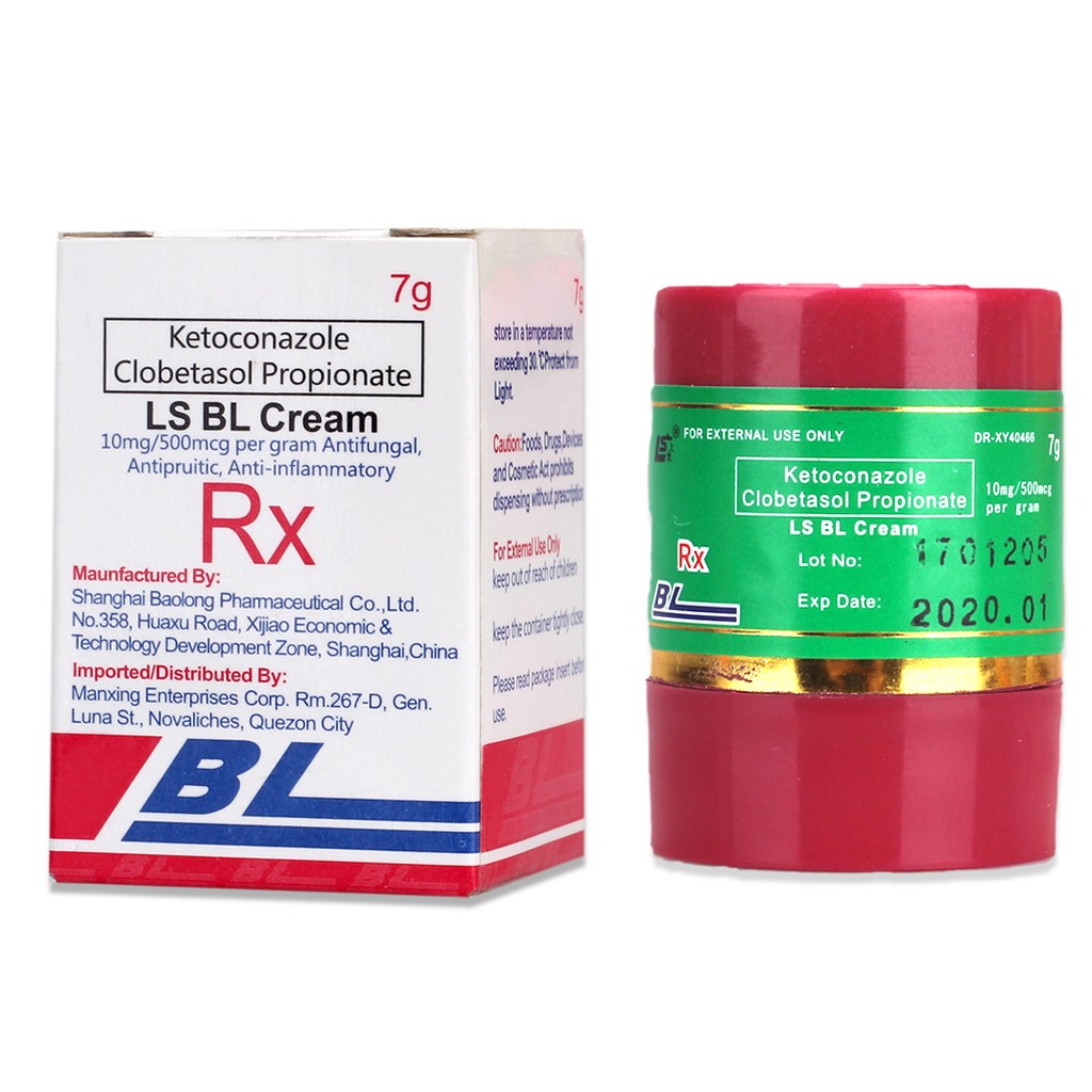 LS BL Cream 7g - Ketoconazole / Clobetasol Propionate 10mg